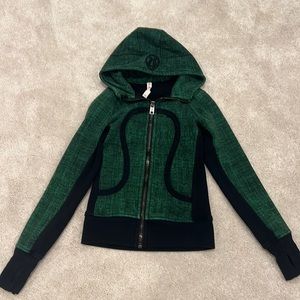 lululemon Green Scuba Hoodie, Size 4